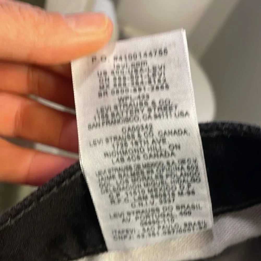 Levi’s Mens black jeans